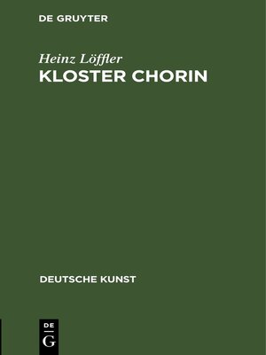 cover image of Kloster Chorin